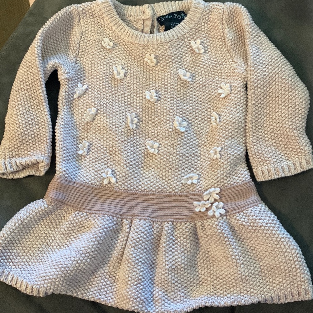 3-6 months sweater dress